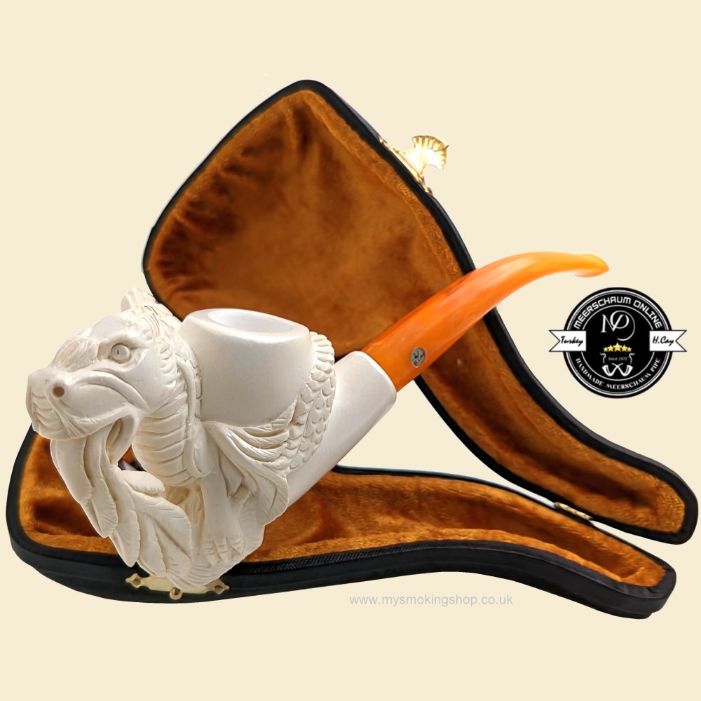 Factory Handmade Block Meerschaum Pipe